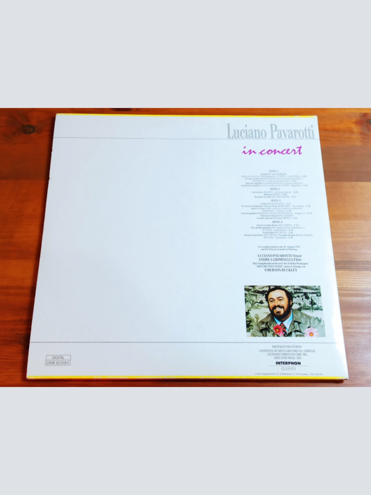 Vinyl / Luciano Pavarotti - Luciano Pavarotti In Concert