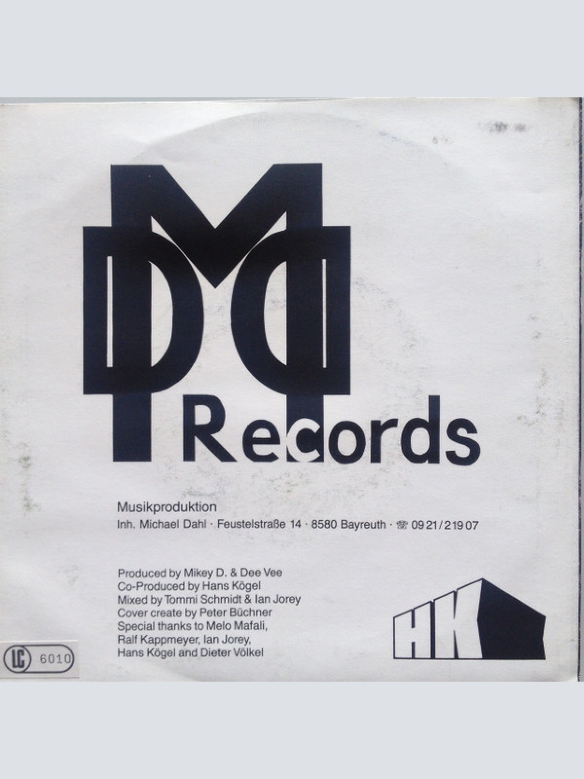 Vinyl / Mikey D. (2) - I Need You