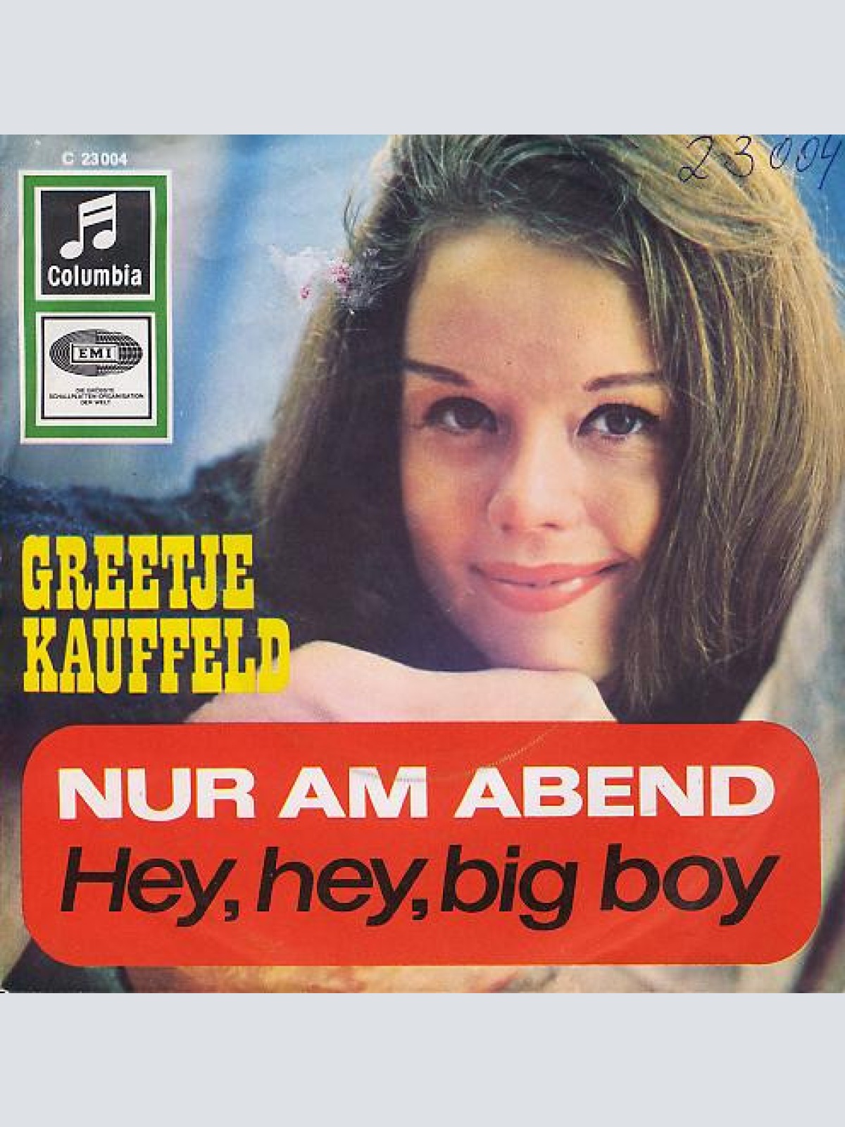 Vinyl / Greetje Kauffeld - Nur Am Abend / Hey, Hey Big Boy