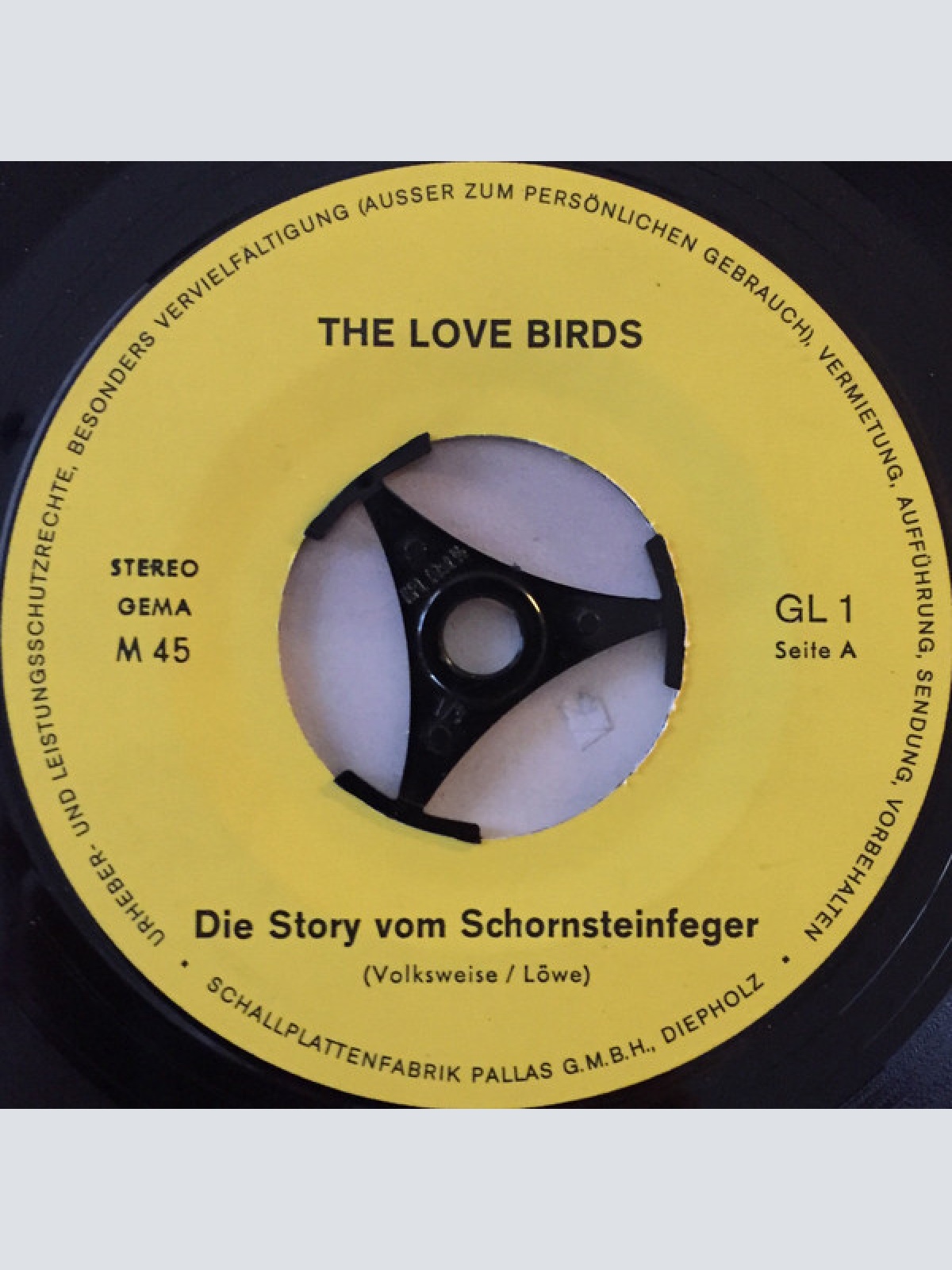 Vinyl / The Love Birds - Die Story Vom Schornsteinfeger / Du Gehörst Doch Zu Mir