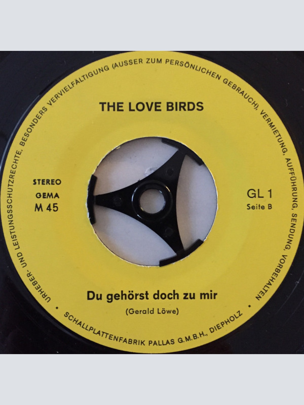 Vinyl / The Love Birds - Die Story Vom Schornsteinfeger / Du Gehörst Doch Zu Mir