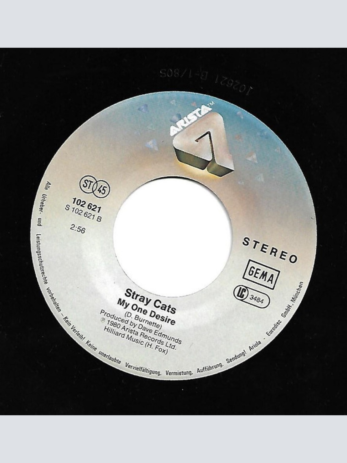 Vinyl / Stray Cats - Runaway Boys