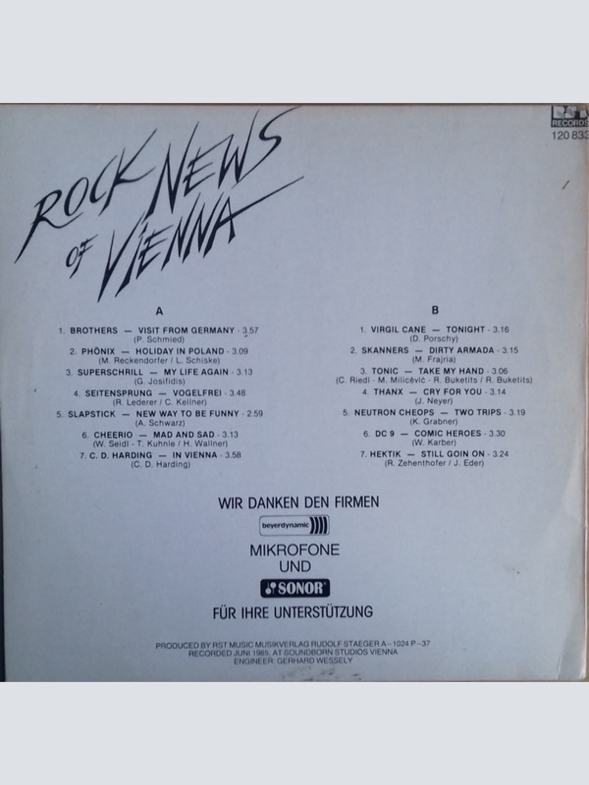 Vinyl / Various - Rock News Of Vienna