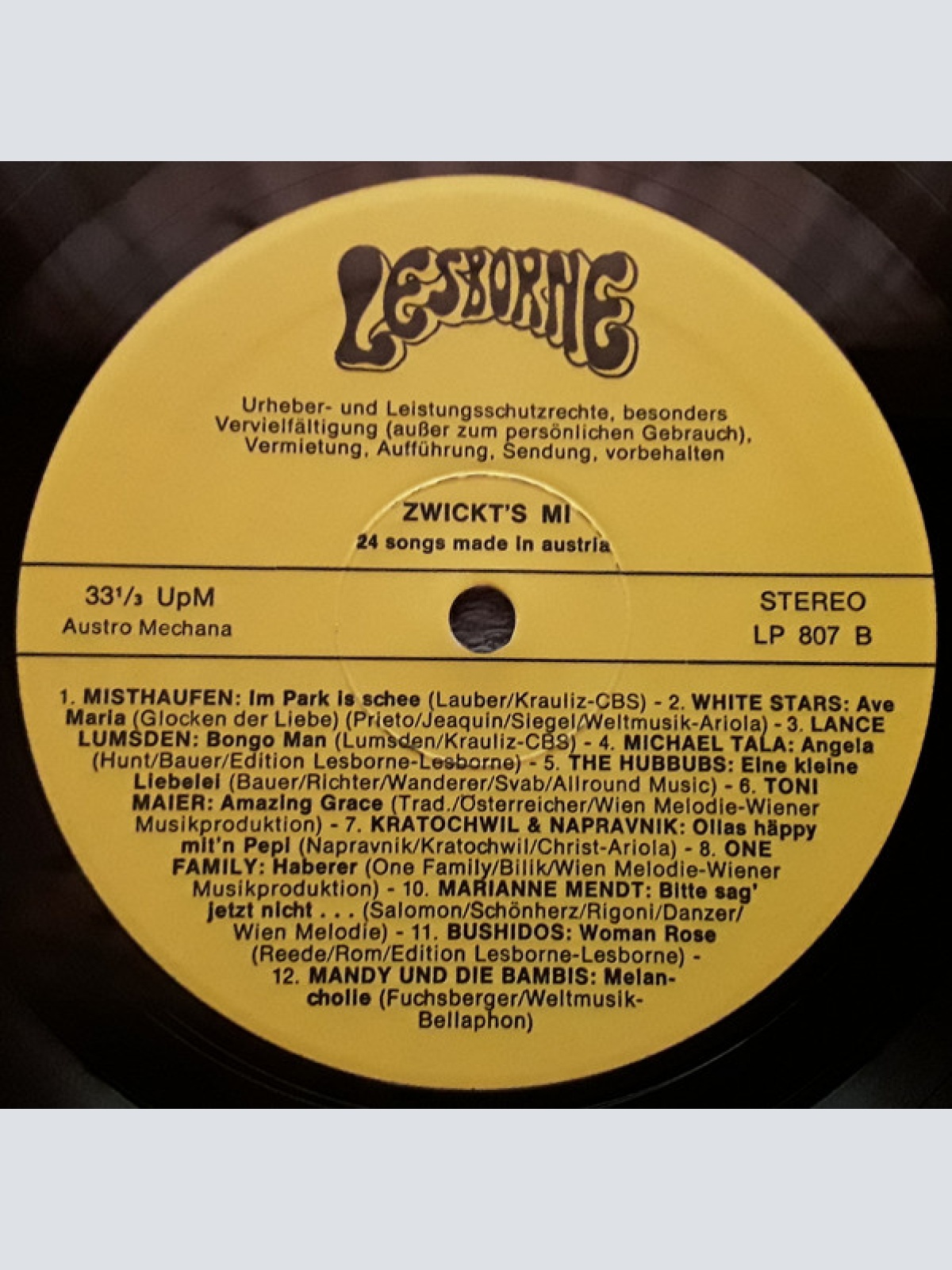 Vinyl / Various - Zwickt's Mi 24 Songs Made In Austria