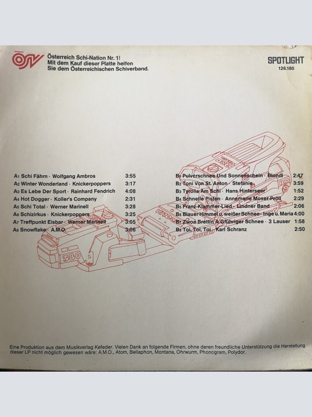Vinyl / Various - Ski Total - Tyrolia Total Diagonal