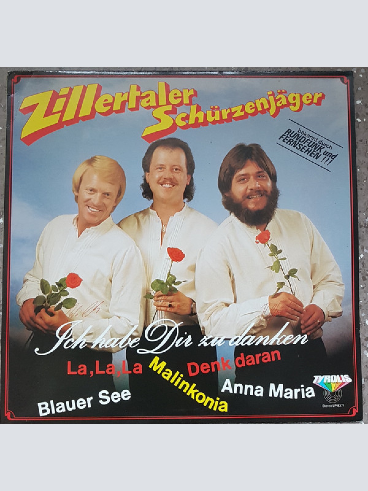 Vinyl / Zillertaler Schürzenjäger - Ich Habe Dir Zu Danken