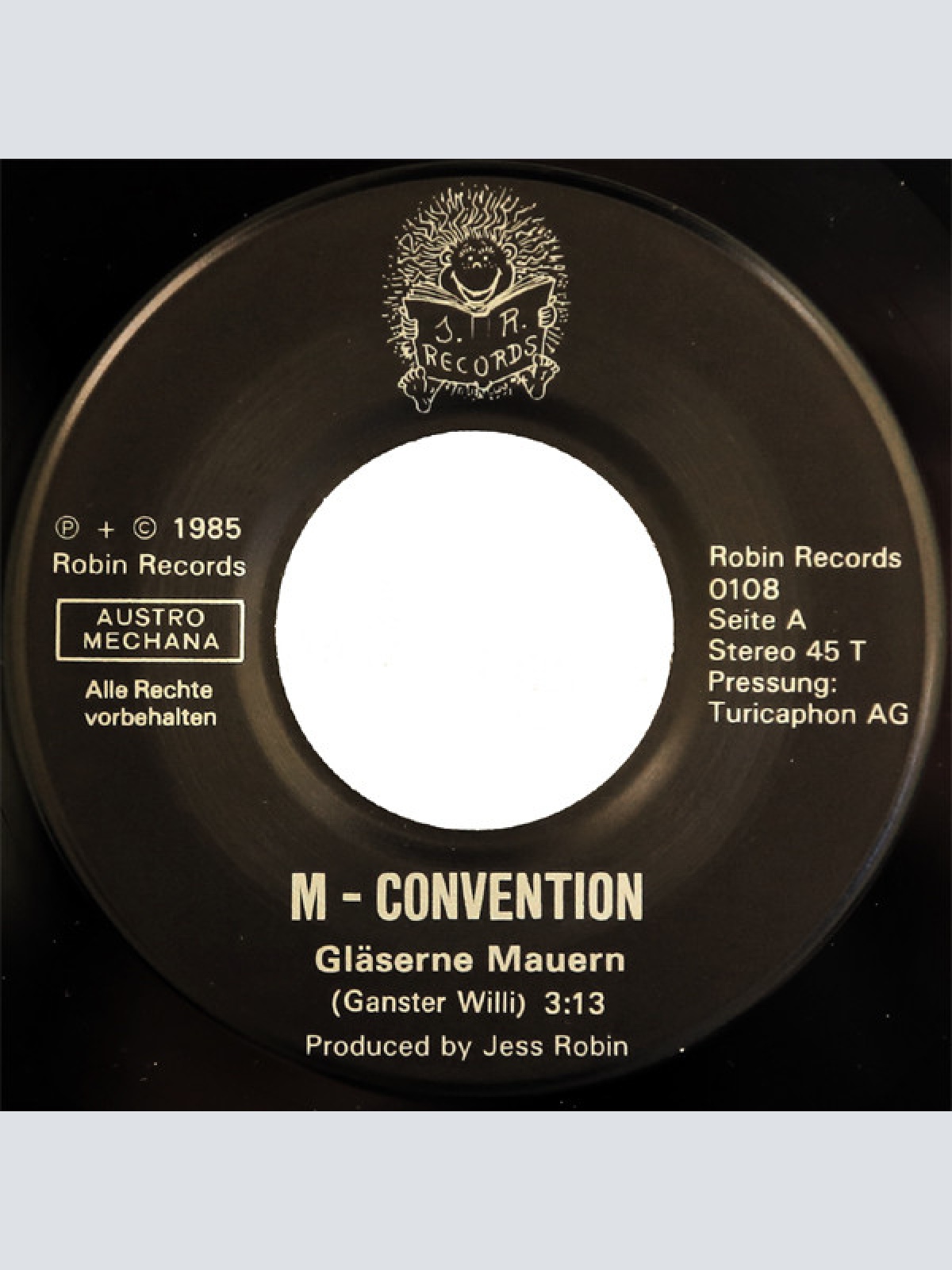 Vinyl / M-Convention - Gläserne Mauern / D.J. Ferdl