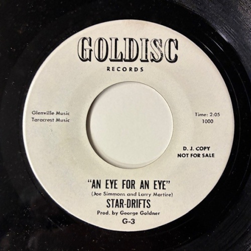 Vinyl / The Star-Drifts - An Eye For An Eye / She's Gone