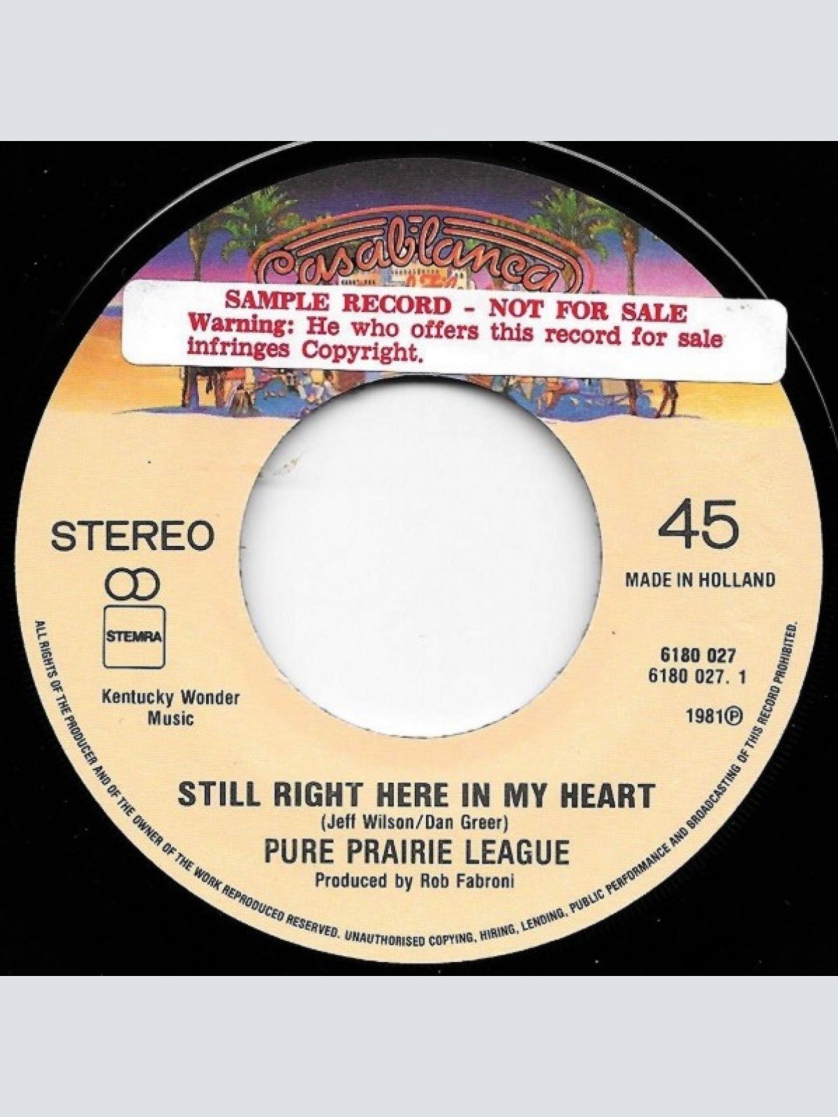 Vinyl / Pure Prairie League - Still Right Here In My Heart