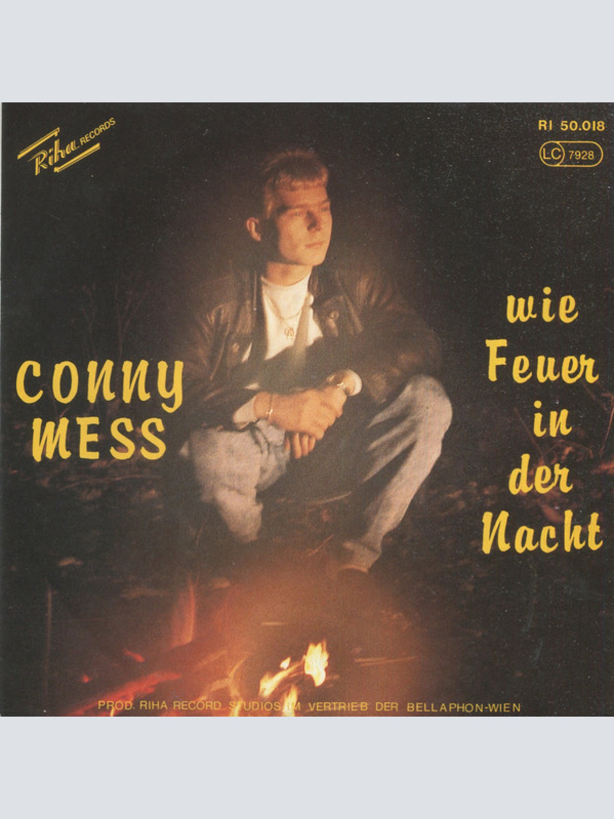 Vinyl / Conny Mess - Wie Feuer In Der Nacht