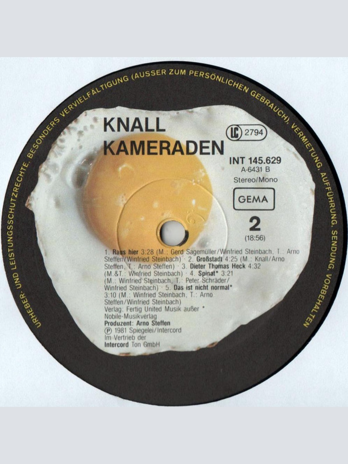 Vinyl / Knall (2) - Kameraden