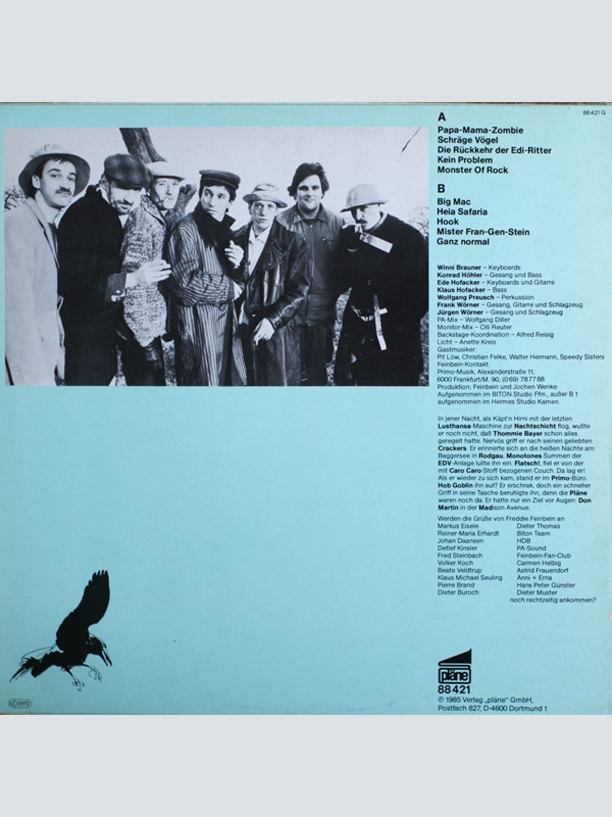 Vinyl / Feinbein - Schräge  Vögel