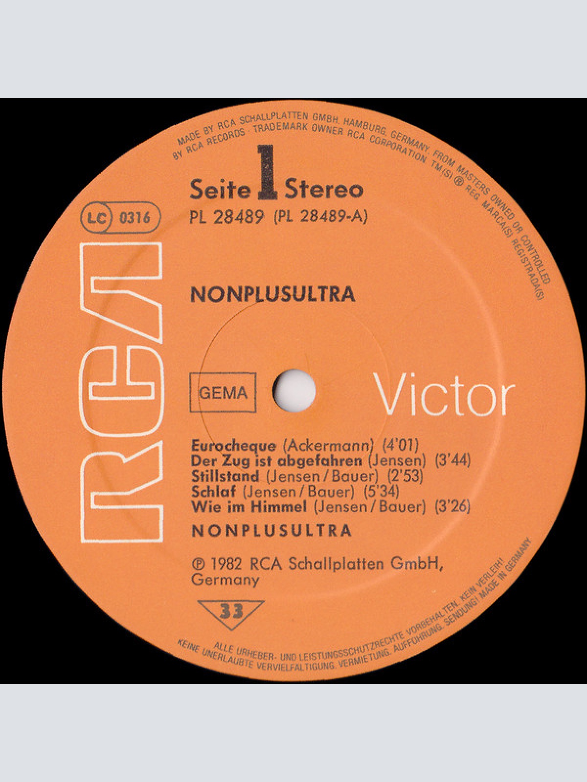 Vinyl / Non Plus Ultra (2) - Non Plus Ultra