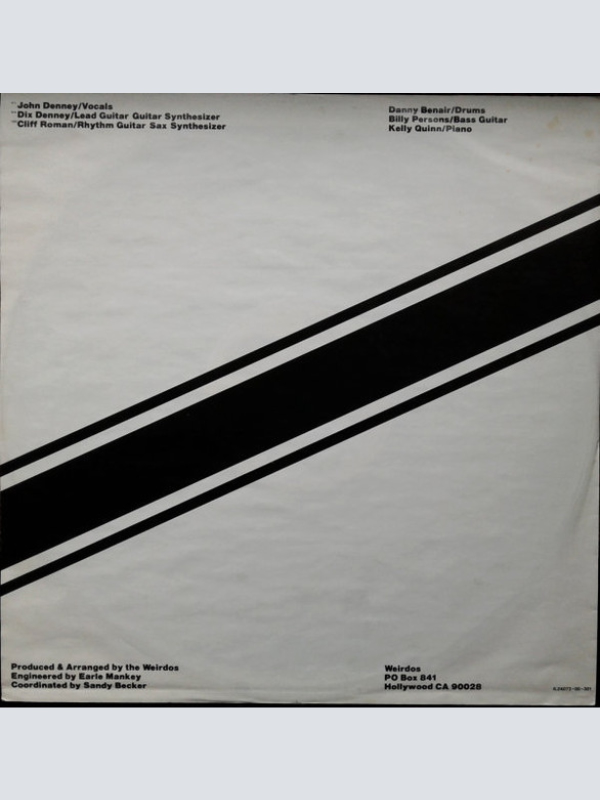 Vinyl / Weirdos* - Who? What? When? Where? Why?