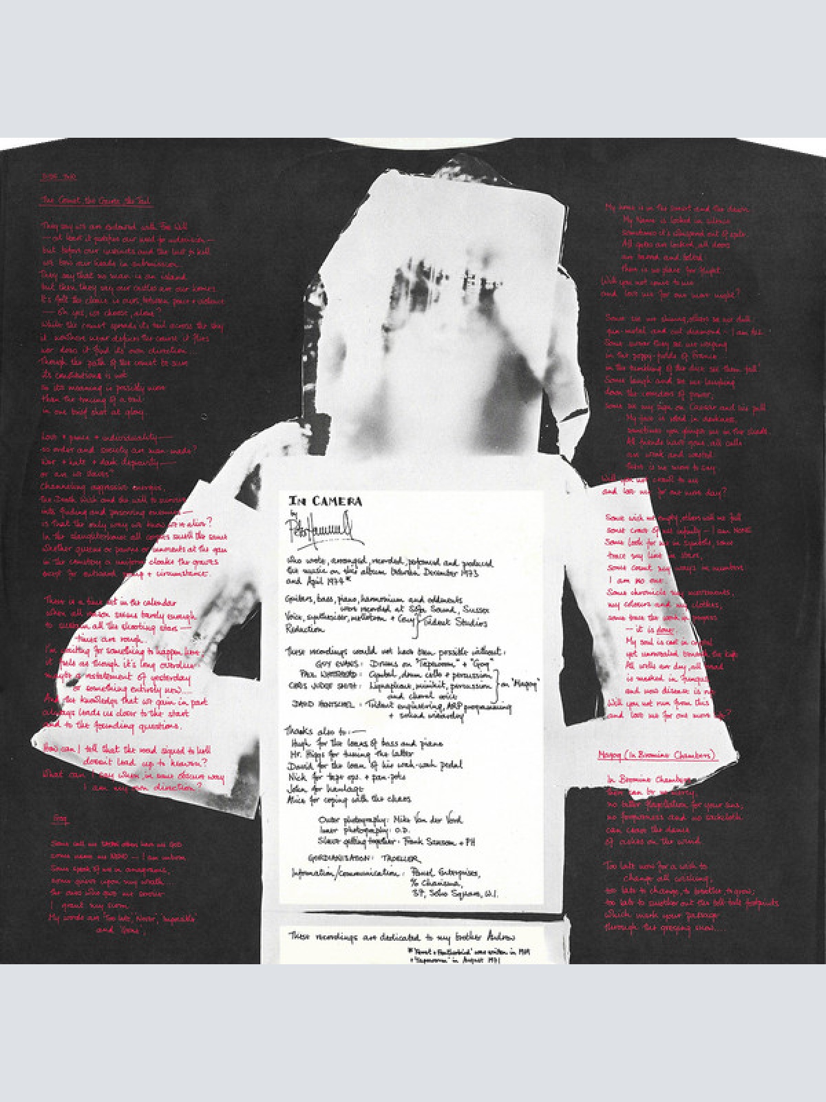 Vinyl / Peter Hammill - In Camera