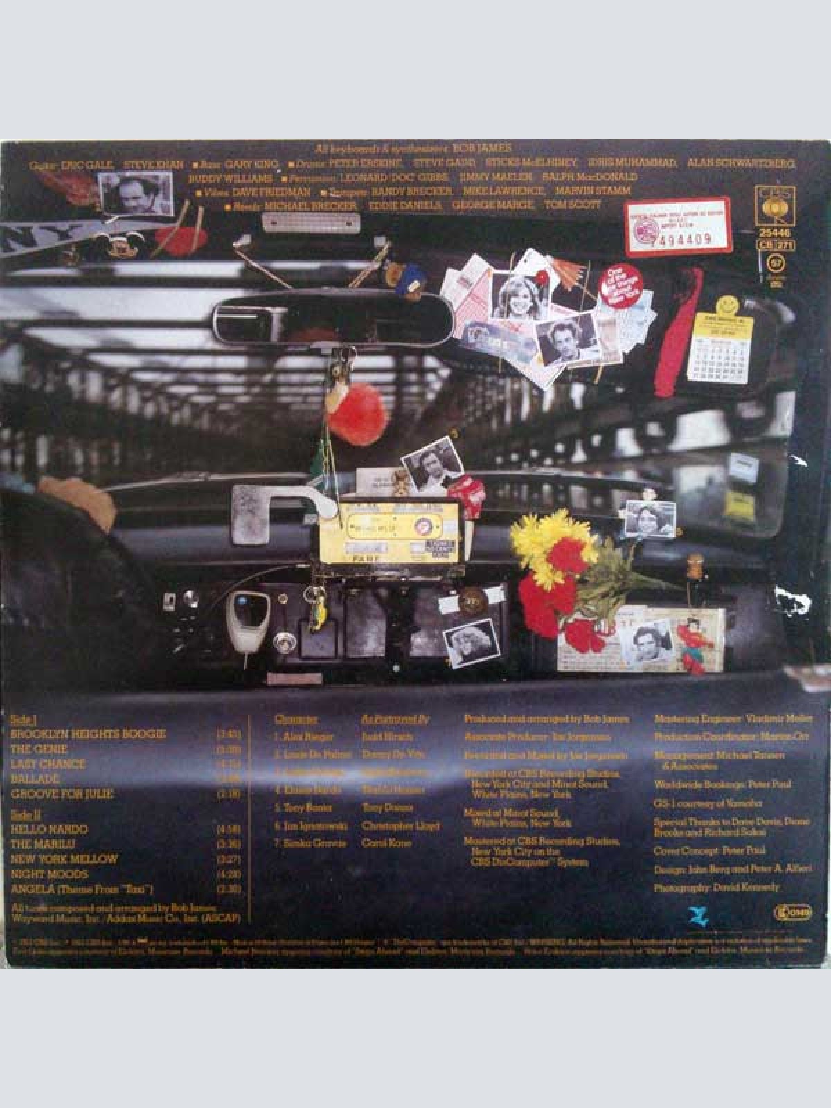 Vinyl / Bob James - The Genie - Themes & Variations From The TV Series "Taxi"