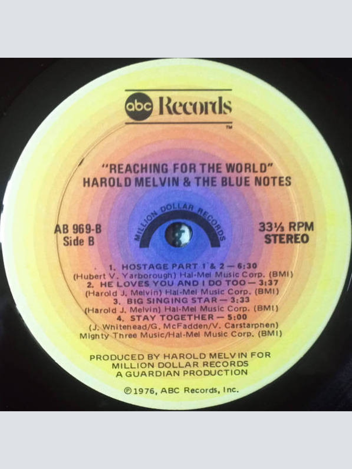 Vinyl / Harold Melvin And The Blue Notes - Reaching For The World