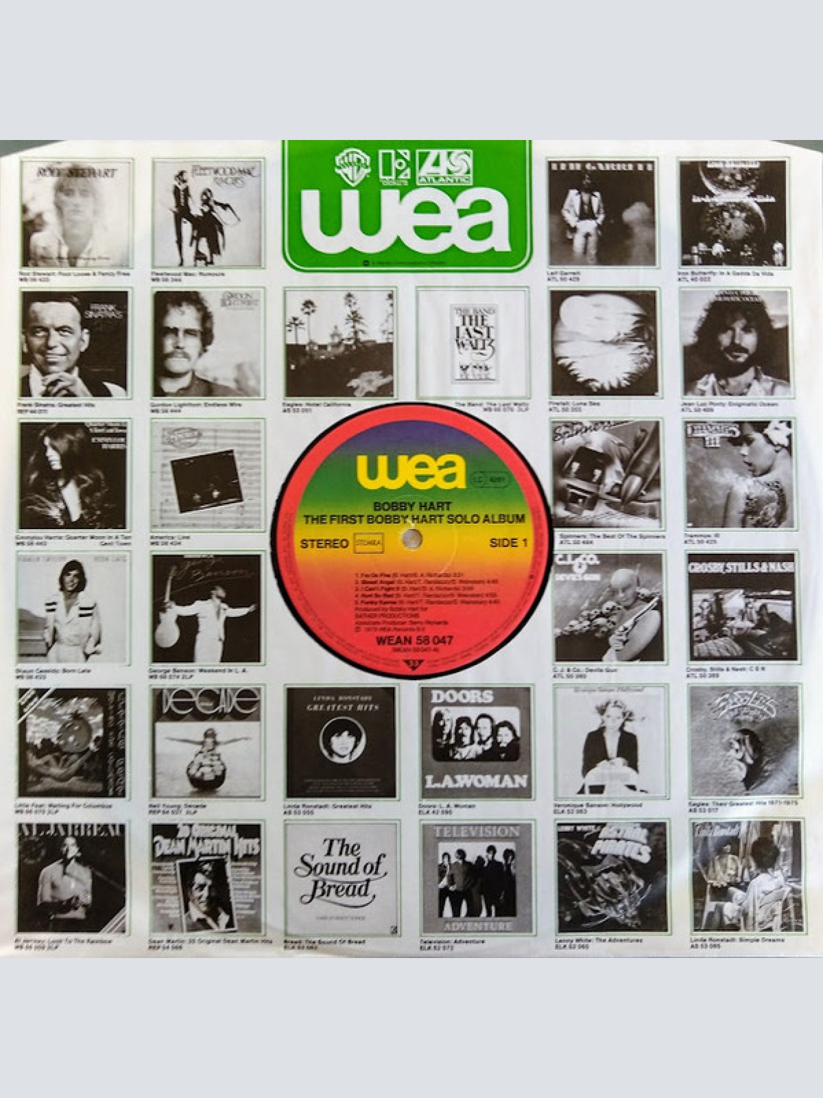 Vinyl / Bobby Hart - The First Bobby Hart Solo Album