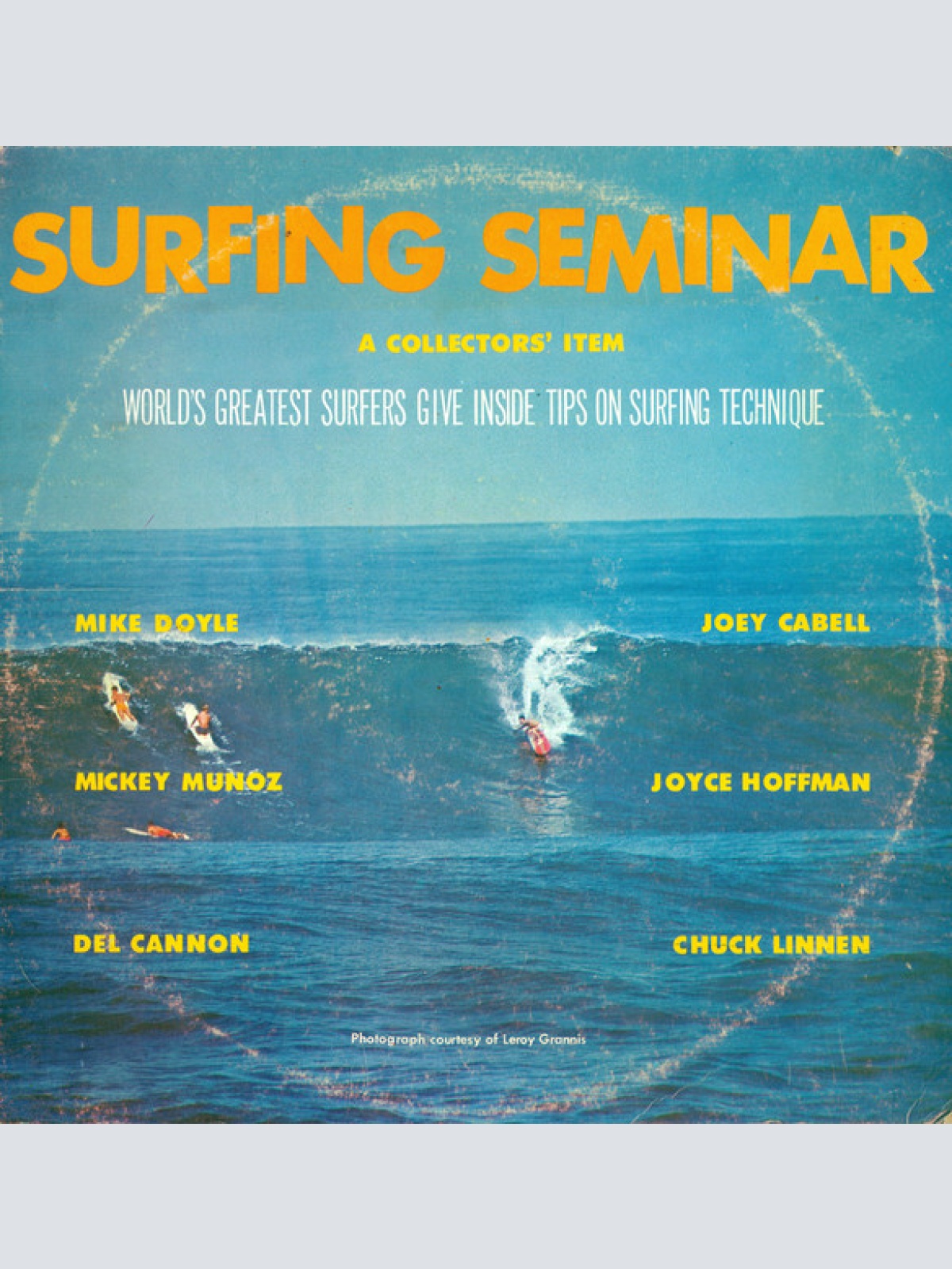 Vinyl / Various - Surfing Seminar - A Collectors' Item