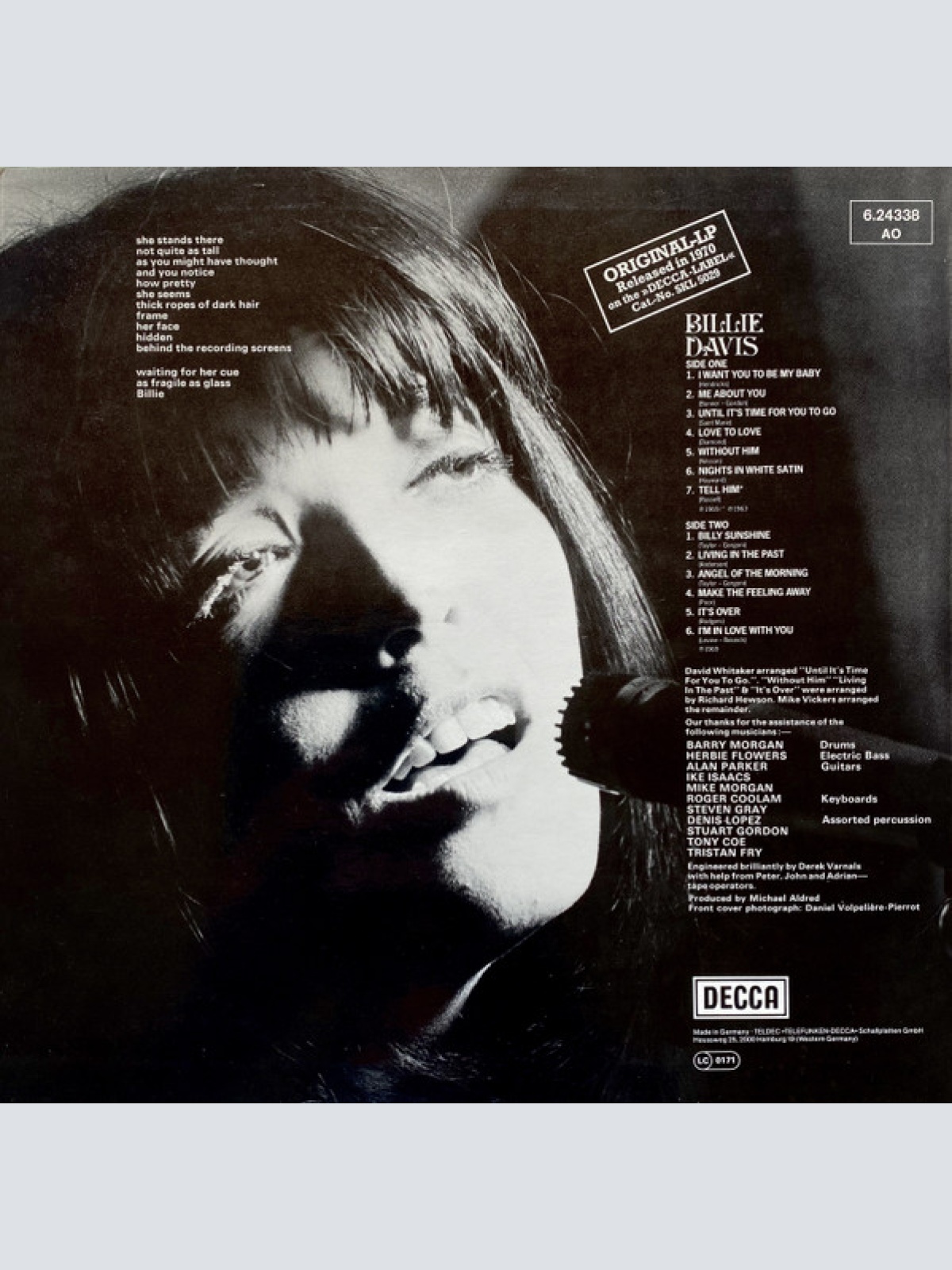 Vinyl / Billie Davis - Billie Davis