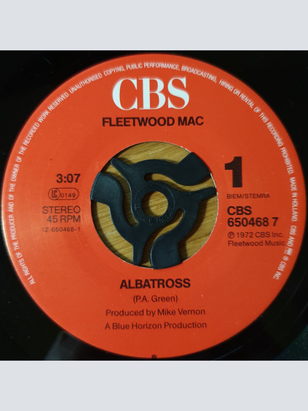 Vinyl / Fleetwood Mac - Albatross / Need Your Love So Bad