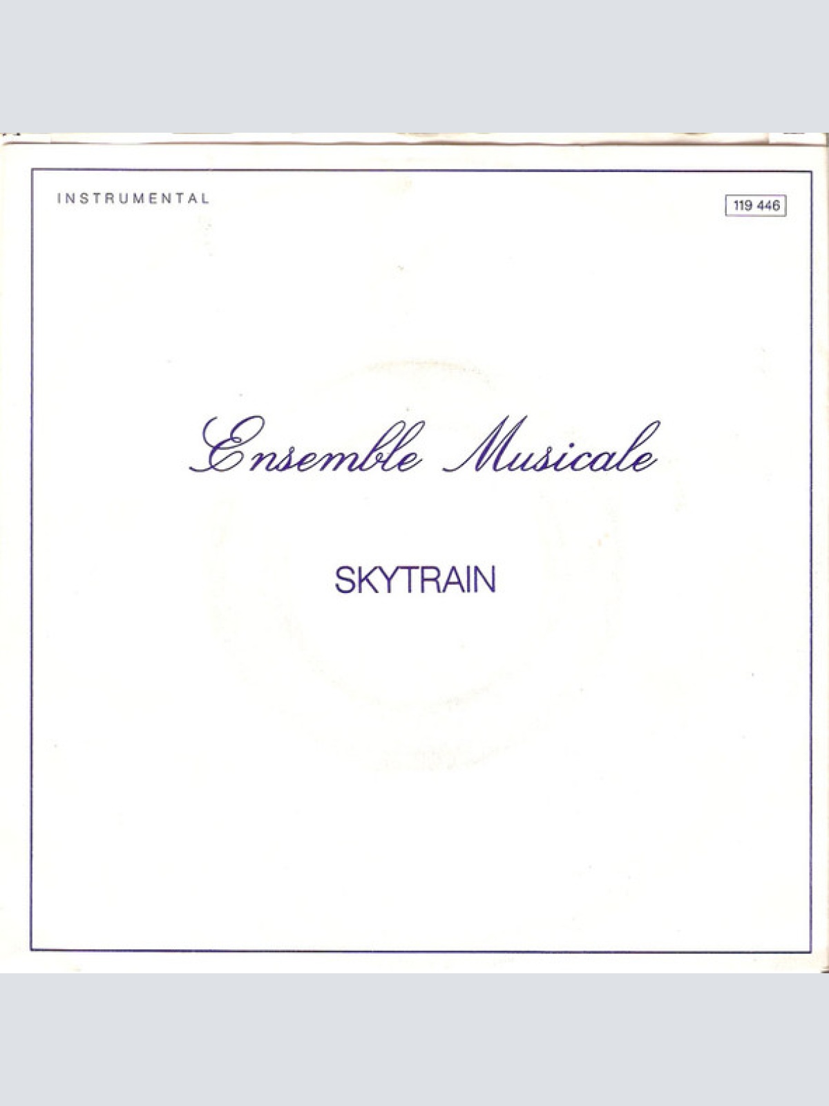 Vinyl / Ensemble Musicale - Thema Romantica / Skytrain