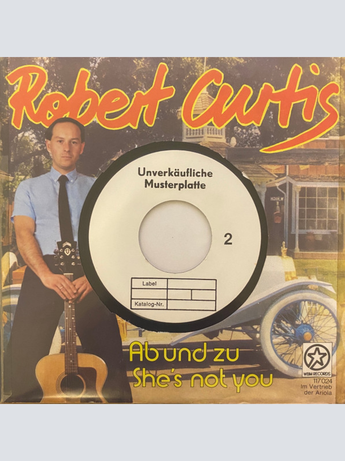 Vinyl / Robert Curtis (6) - Ab Und Zu / She's Not You