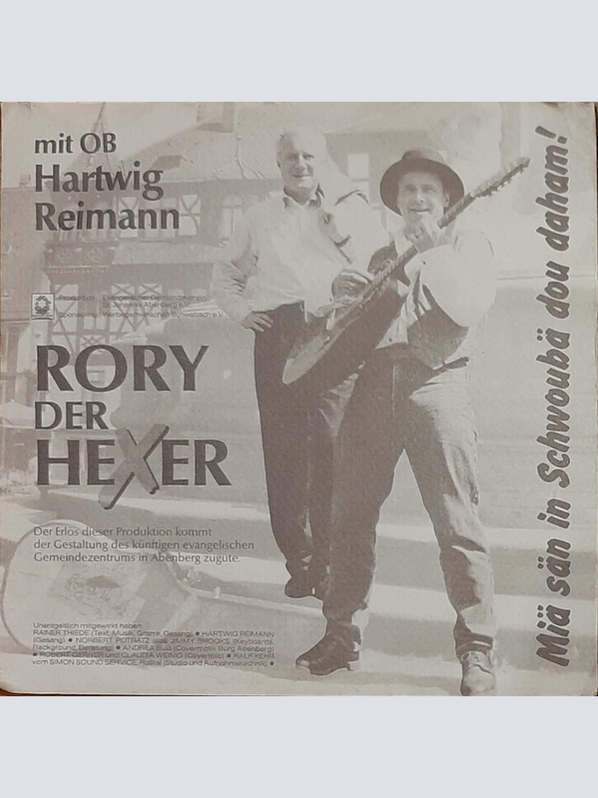 Vinyl / Rory Der Hexer - Miä Sän In Schwoubä Dou Daham!