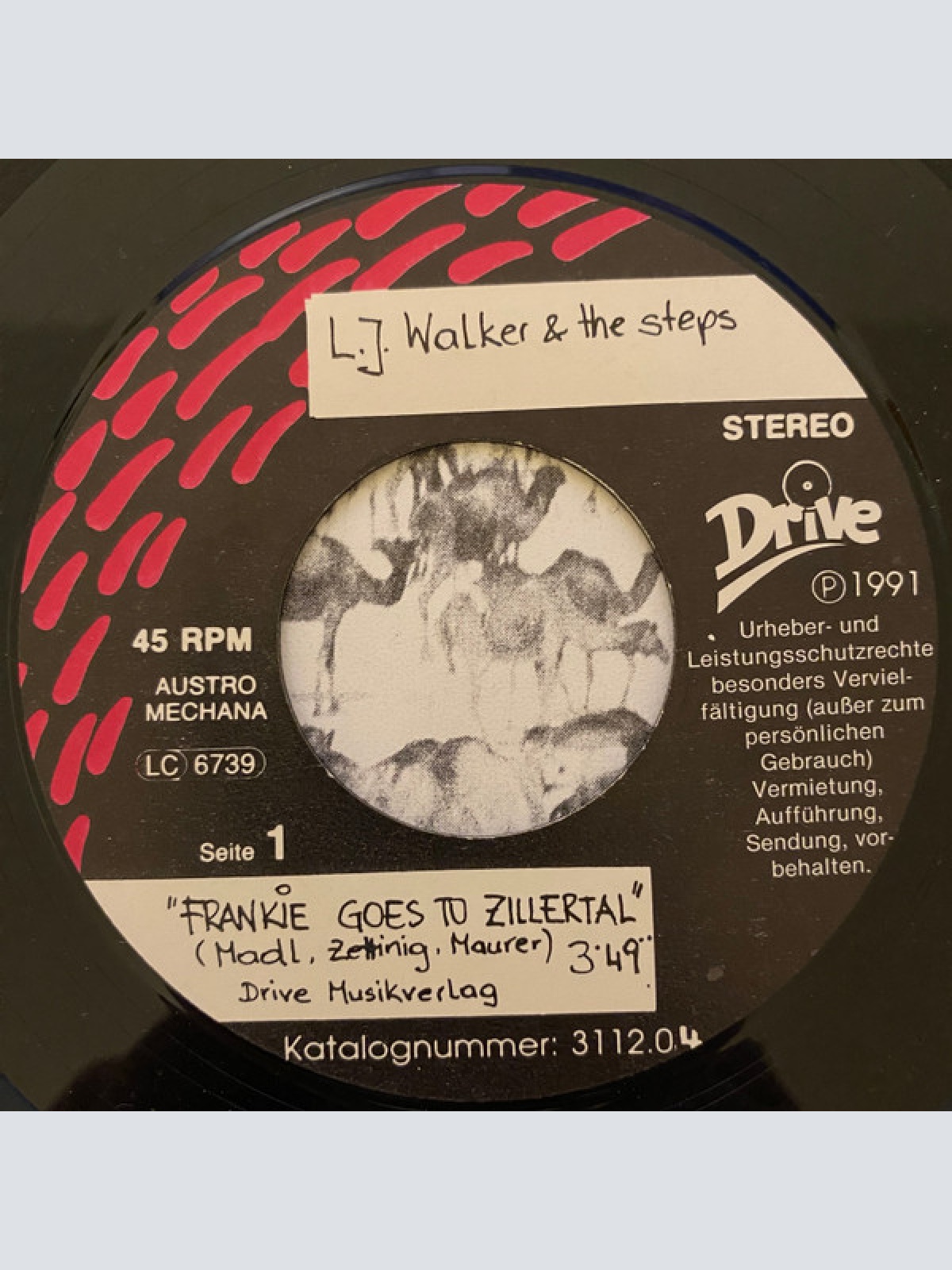 Vinyl / L. J. Walker & The Steps - Frankie Goes To Zillertal