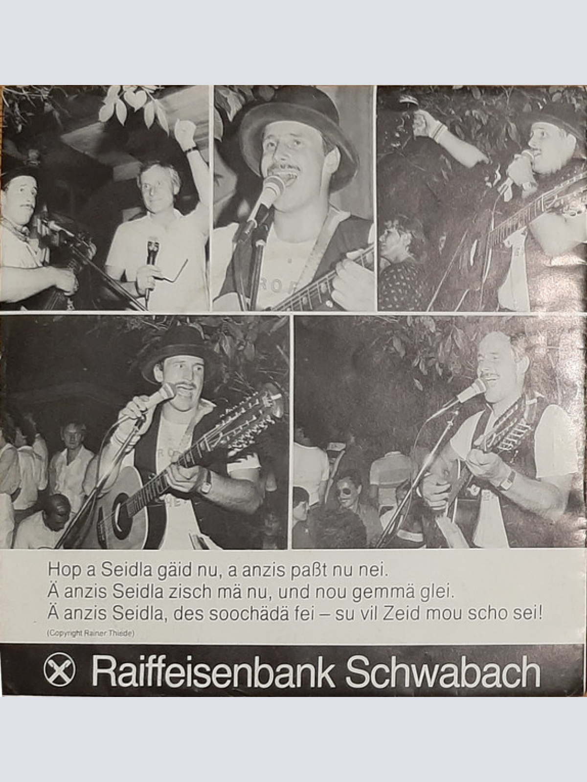 Vinyl / Rory Der Hexer - -- live-- im Handballerhof 1986