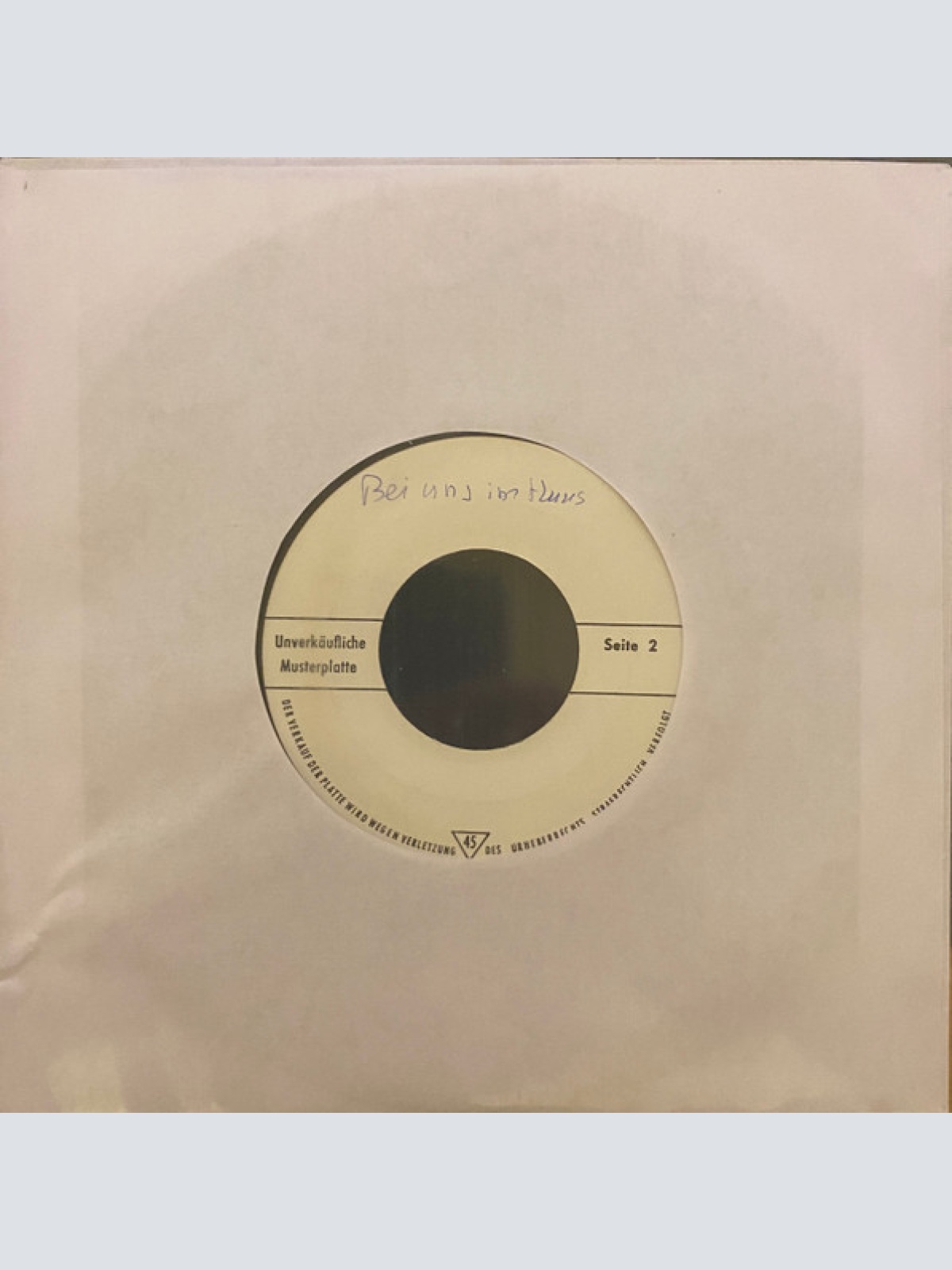 Vinyl / Elfriede Meyer - E Züppche Met Vill Eierstech