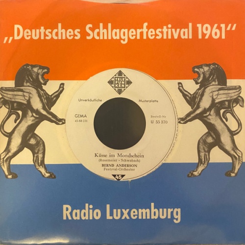 Vinyl / Bernd Anderson / Erika Berg - Penny Pipers* - Küsse Im Mondschein / Kommt Ein Schiff Nach Amsterdam