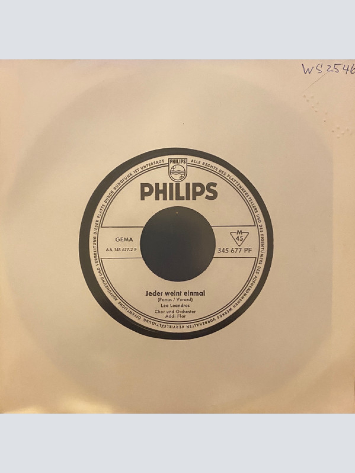 Vinyl / Leo Leandros - Kara Ben Jussuf / Jeder Weint Einmal