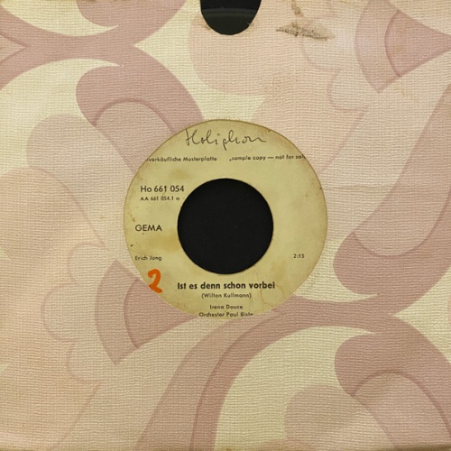 Vinyl / Irena Douce - Ist Es Denn Schon Vorbei?