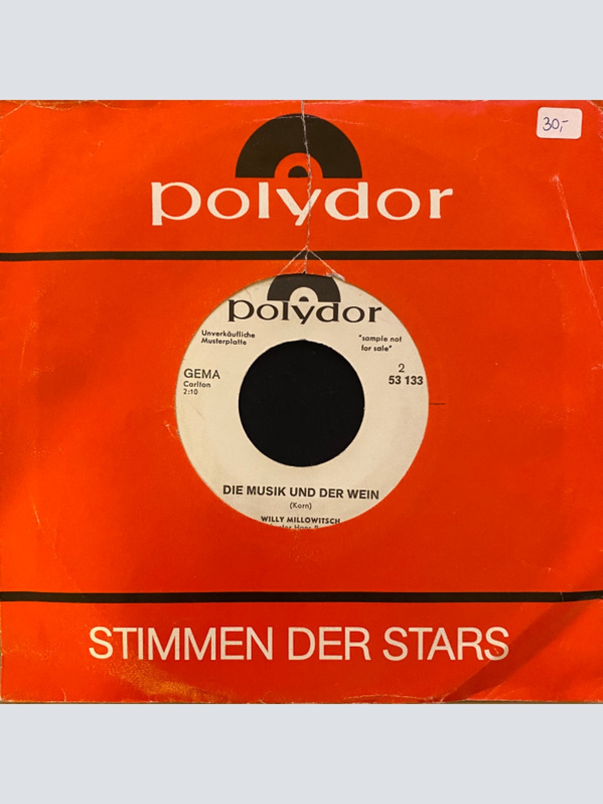 Vinyl / Willy Millowitsch - Wer Das Vergessen Kann