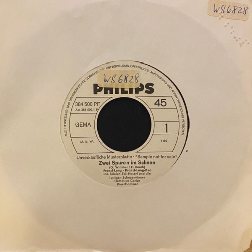 Vinyl / Franzl Lang - Zwei Spuren Im Schnee