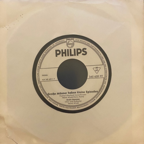 Vinyl / Beate Hasenau - Grosse Männer Haben Kleine Episoden / So Nah Bei Dir