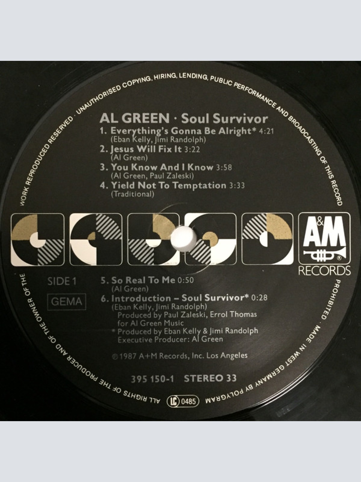 Vinyl / Al Green - Soul Survivor