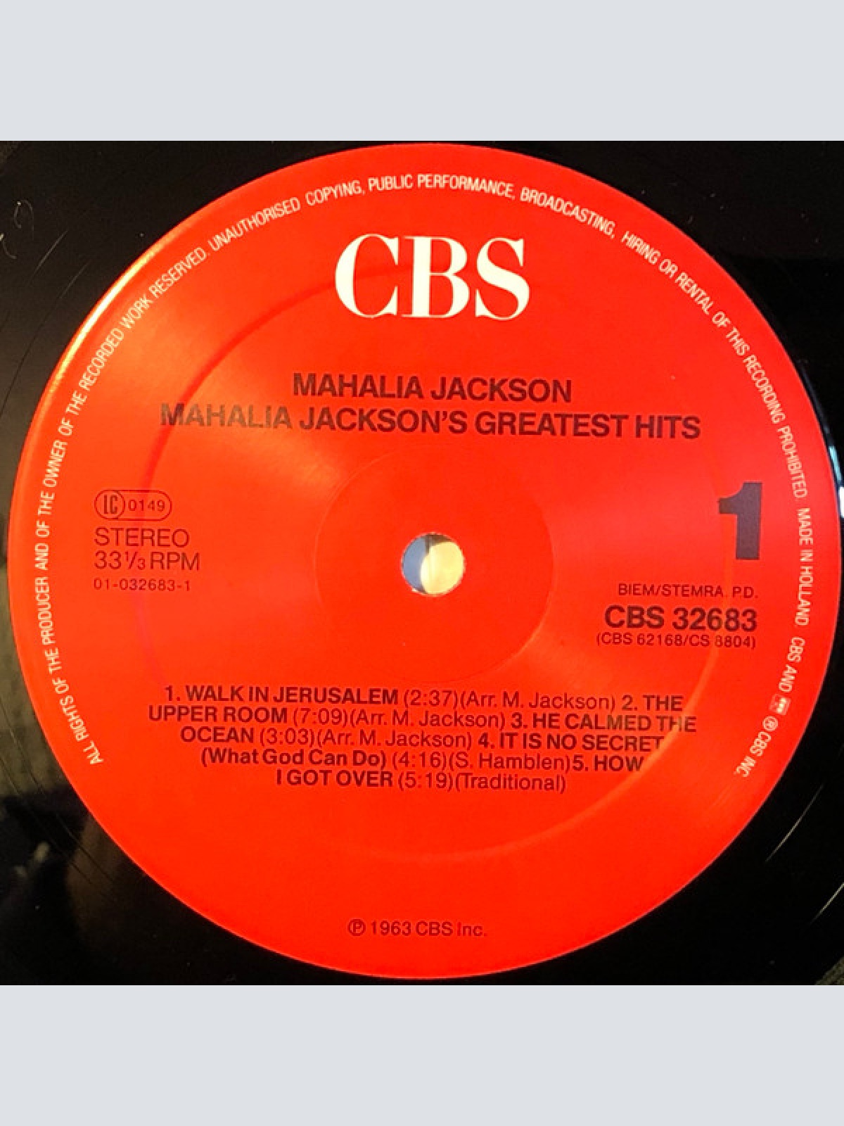 Vinyl / Mahalia Jackson - Mahalia Jackson's Greatest Hits