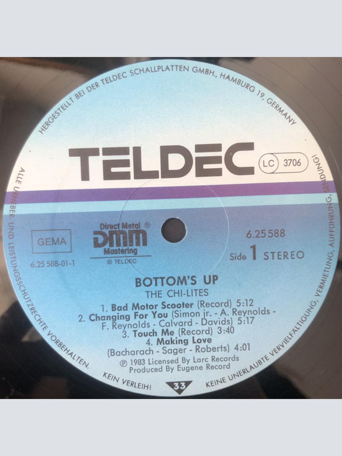 Vinyl / The Chi-Lites - Bottom's Up