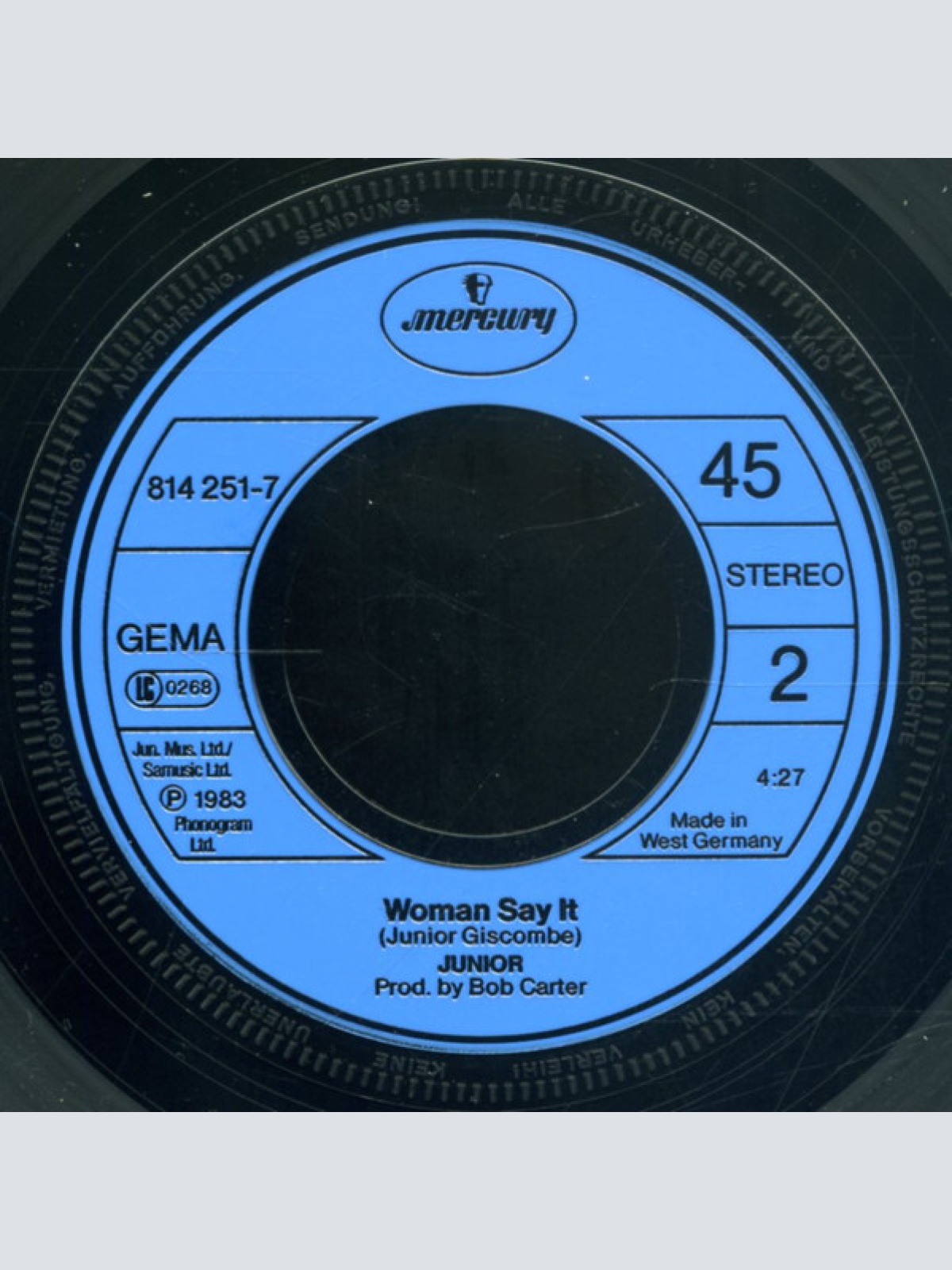 Vinyl / Junior (2) - Runnin' (Remix)