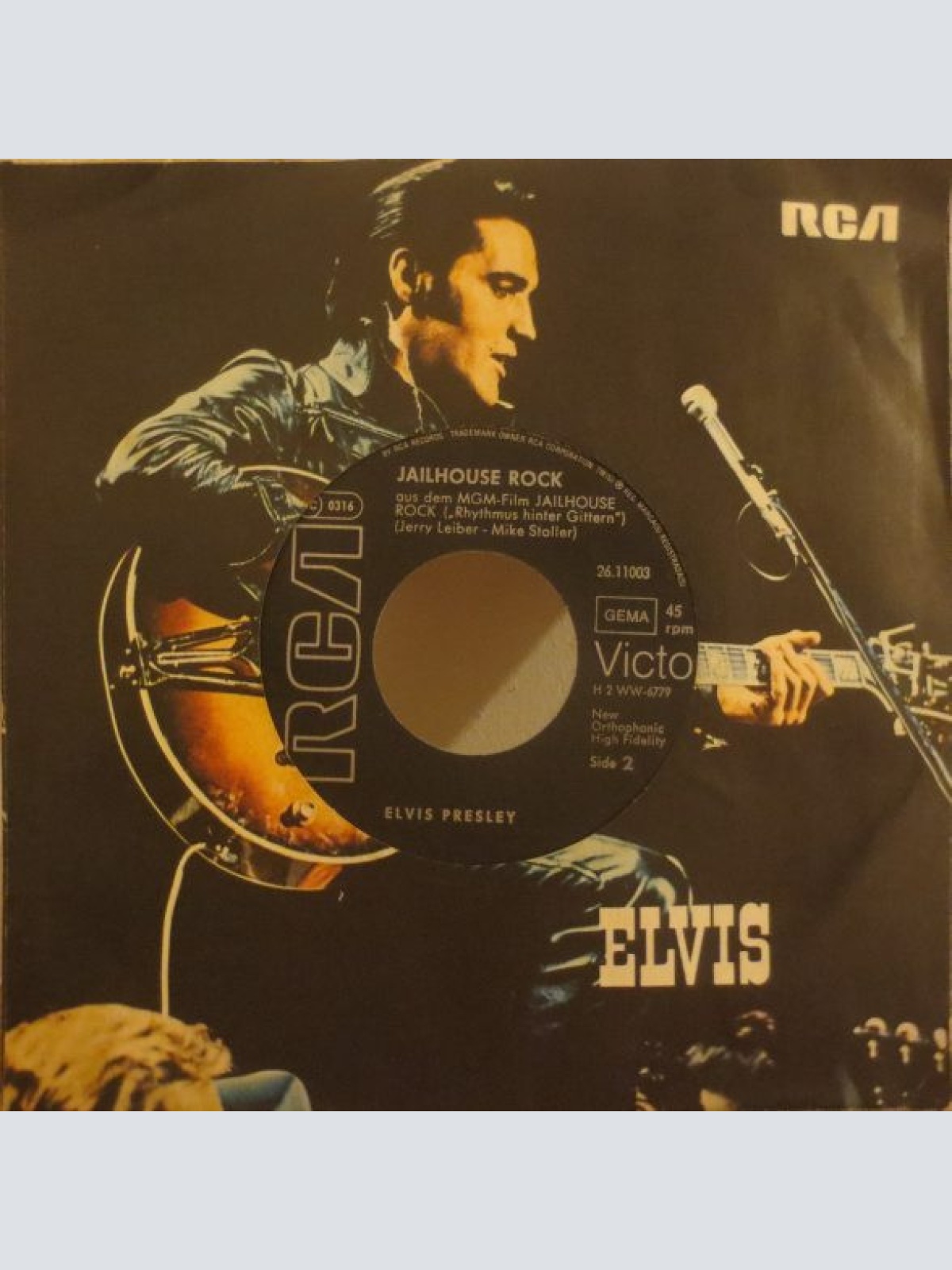 Vinyl / Elvis Presley - Treat Me Nice / Jailhouse Rock