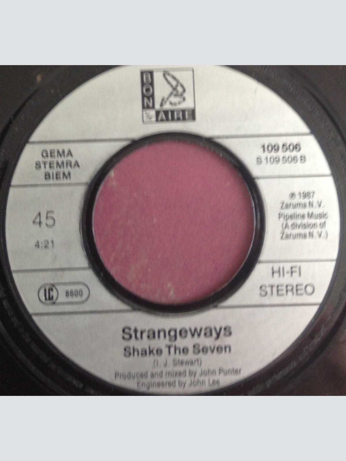 Vinyl / Strangeways (2) - Goodnight L.A.