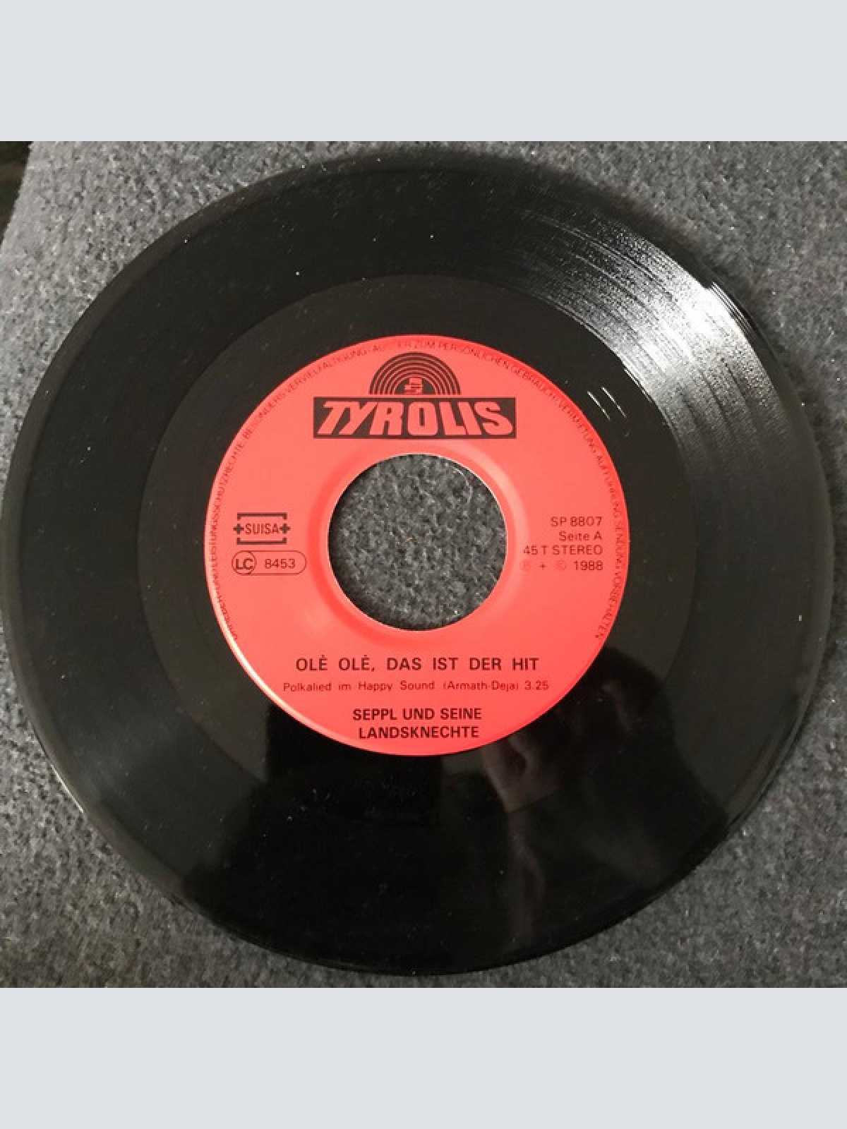 Vinyl / Seppl Und Seine Landsknechte - Ole Ole, Das Ist Der Hit