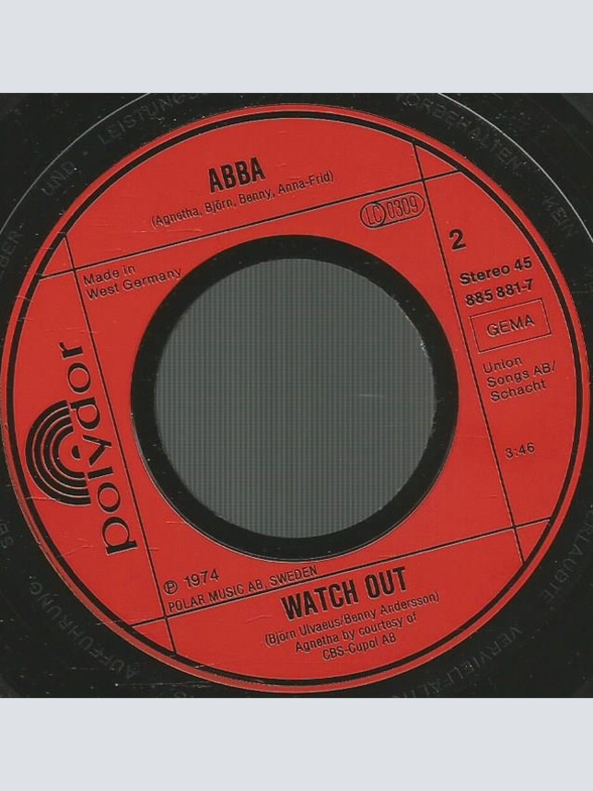 Vinyl / ABBA, Agnetha, Björn, Benny, Anna-Frid* - Waterloo