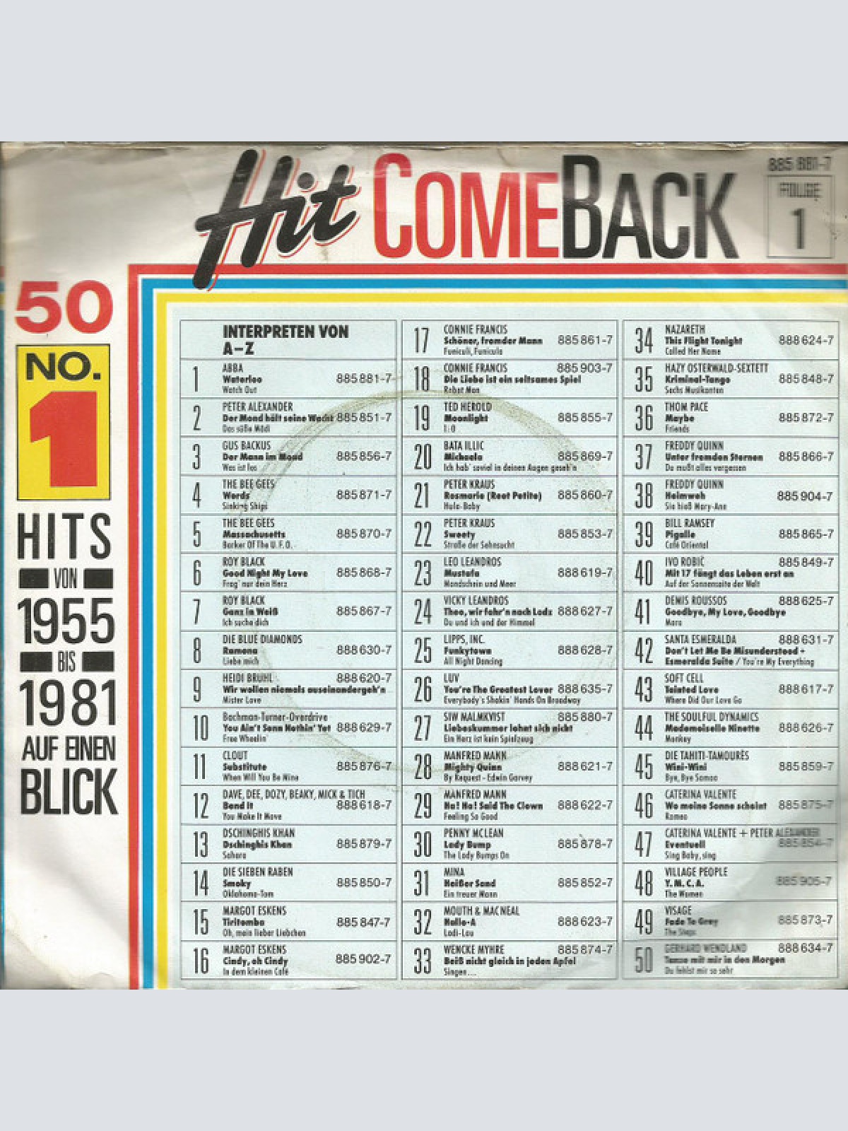 Vinyl / ABBA, Agnetha, Björn, Benny, Anna-Frid* - Waterloo