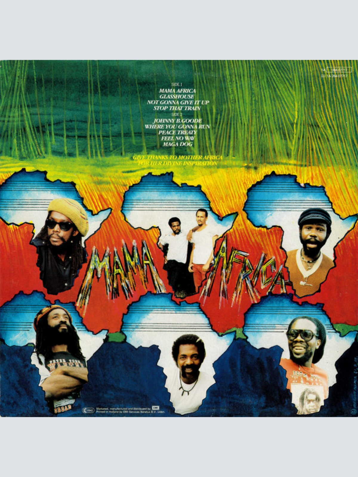 Vinyl / Peter Tosh - Mama Africa