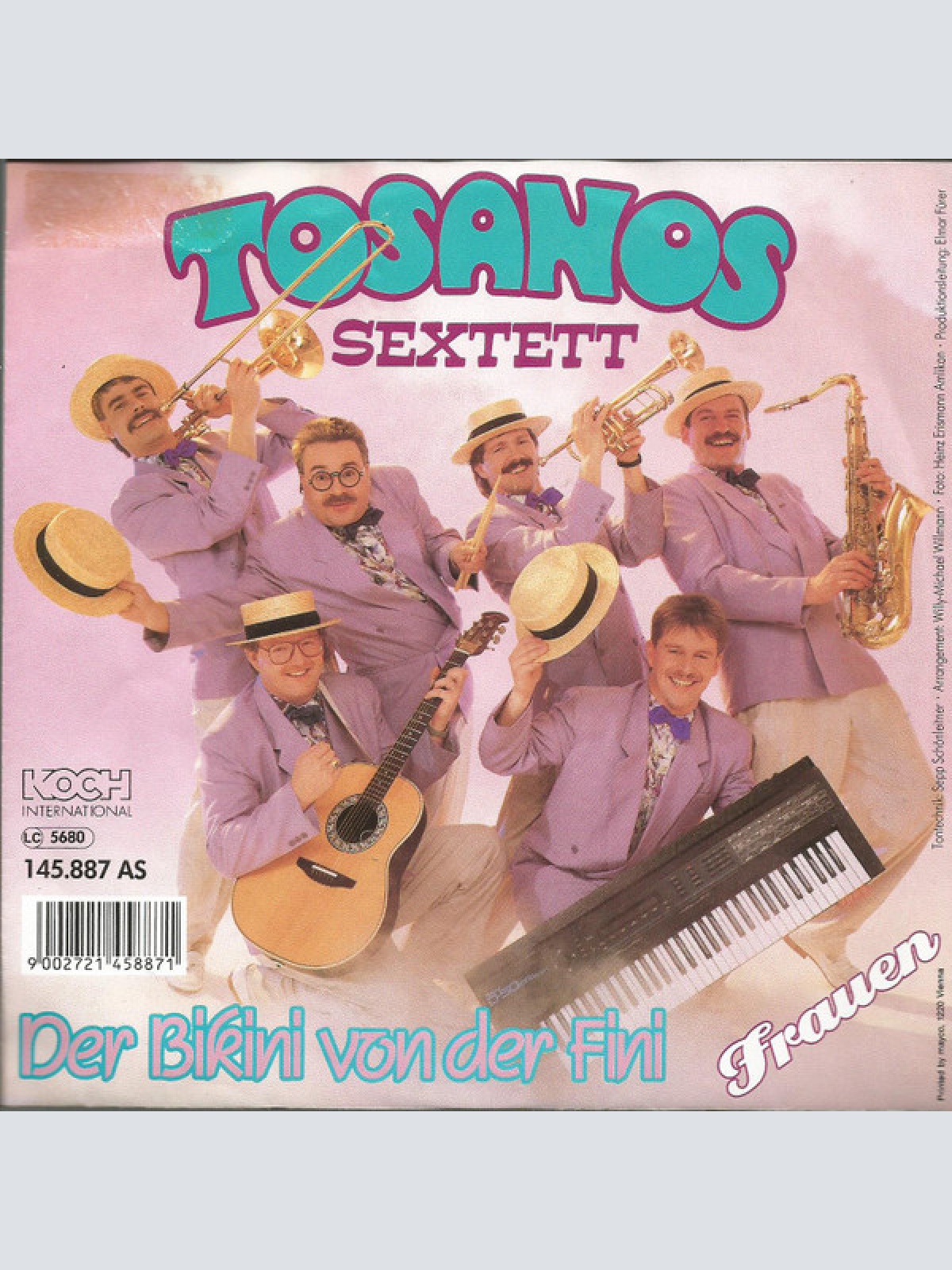 Vinyl / Tosanos Sextett - Der Bikini Von Der Fini