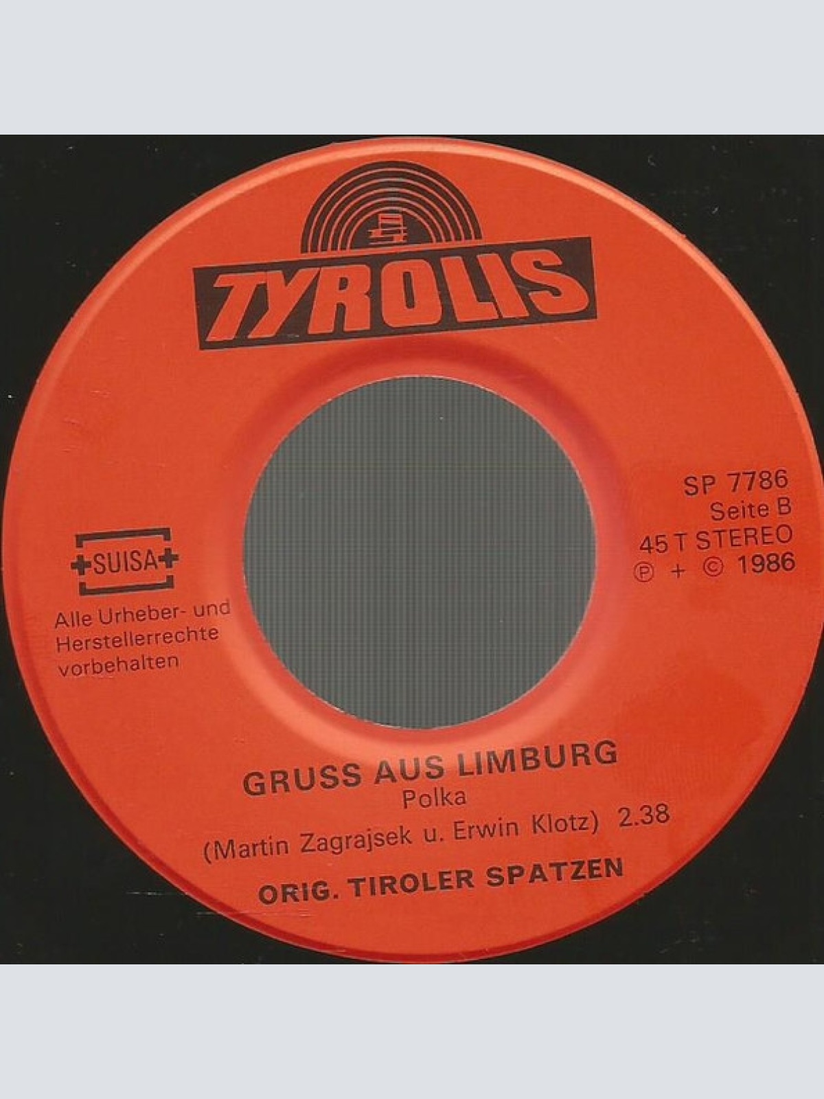 Vinyl / Tiroler Spatzen - Mein Herz Gehört Nur Dir