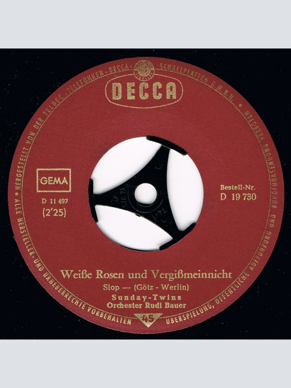 Vinyl / Sunday-Twins - Wir Sind Zwei Sonntagskinder